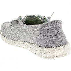 Hey Dude Wendy Stretch Slip On Casual Shoes - Womens Grey -Rogan‘s Shoes shop HD 21413348 GRY3
