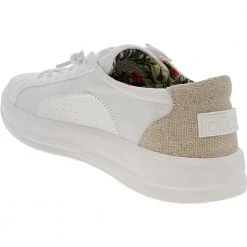 Hey Dude Karina Slip On Casual Shoes - Womens Natural Coconut White -Rogan‘s Shoes shop HD 21974935 WHT3