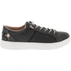 Hey Dude Karina Slip On Casual Shoes - Womens Jet Black