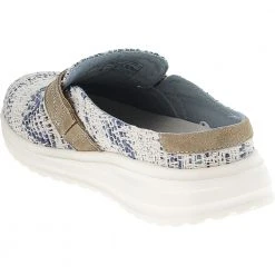 Hey Dude Nora Clogs Casual Shoes - Womens Blue Waves -Rogan‘s Shoes shop HD 22232728 BLU3