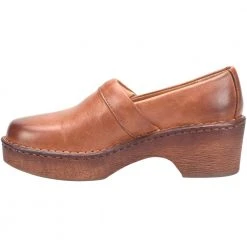 Born Freya Clog Womens Slip On Casual Shoes Brown 6 Born Freya Clog Womens Slip On Casual Shoes Brown -Rogan‘s Shoes shop HH 25206 BRN3
