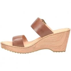 Born Emily Sandals - Womens Luggage Brown -Rogan‘s Shoes shop HH 36006 BRN3