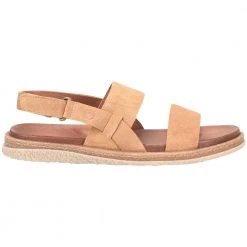 Born Cadyn Sandals - Womens Camel Suede Tan