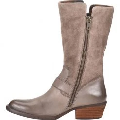 Born Walker Tall Dress Boots - Womens Grey -Rogan‘s Shoes shop HH F69506 GRY3
