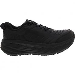 Hoka One One Bondi Slip Resistant Walking Shoes - Womens Black