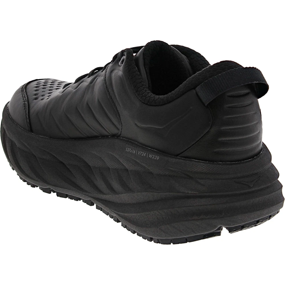 Hoka One One Bondi Slip Resistant Walking Shoes - Womens Black 3 Hoka One One Bondi Slip Resistant Walking Shoes - Womens Black - Image 3