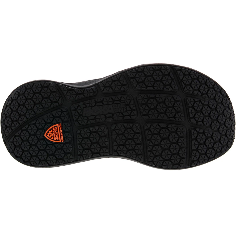 Hoka One One Bondi Slip Resistant Walking Shoes - Womens Black 4 Hoka One One Bondi Slip Resistant Walking Shoes - Womens Black - Image 4