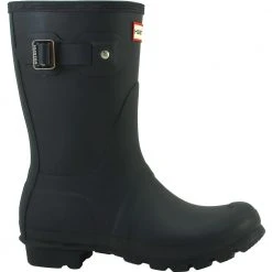 Hunter Original Short Rain Boots - Womens Navy