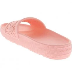 Hunter Original Molded Slide Water Sandals - Womens Pink -Rogan‘s Shoes shop HN 4022EVA PNK3
