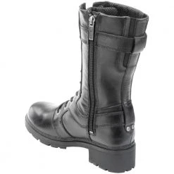 Harley Davidson Boots Harley Davidson Eda Casual Boots - Womens Black -Rogan‘s Shoes shop HR 83736 BLK3