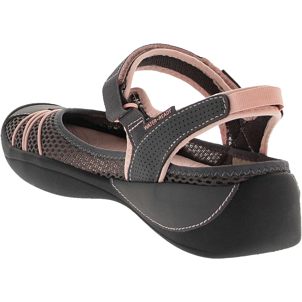 JBU Tulip Eco Vegan Slip On Casual Shoes - Womens Charcoal 3 JBU Tulip Eco Vegan Slip On Casual Shoes - Womens Charcoal - Image 3