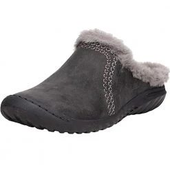 JBU Willow Slide Slip On Casual Shoes - Womens Black -Rogan‘s Shoes shop JB B1WIL34 BK13