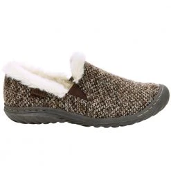 JBU Willow Knit Slippers - Womens Brown