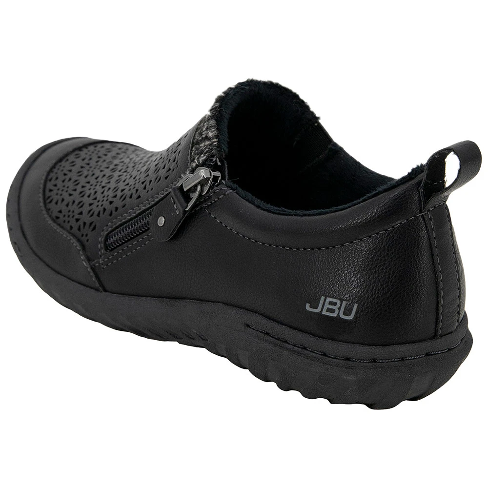 JBU Amber Slip On Casual Shoes - Womens Black 3 JBU Amber Slip On Casual Shoes - Womens Black - Image 3