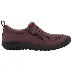 JBU Amber Slip On Casual Shoes - Womens Burgundy