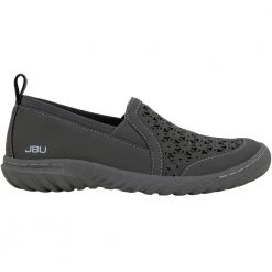 JBU Bellflower Slip On Casual Shoes - Womens Charcoal