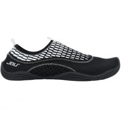 JBU Fin Water Ready Womens Water Shoes Black White Print