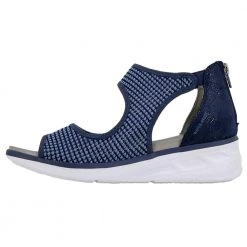 JBU Margot Sandals - Womens Navy Snake -Rogan‘s Shoes shop JB B2MRT01 NYS3