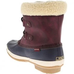 JBU Cleveland Winter Boots - Womens Burgundy -Rogan‘s Shoes shop JB B9CLV BGY3