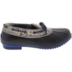JBU Gwen Weather Ready Rubber Boots - Womens Black Python Navy
