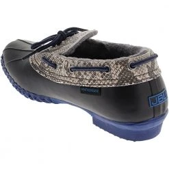 JBU Gwen Weather Ready Rubber Boots - Womens Black Python Navy -Rogan‘s Shoes shop JB JB16GWN BLK3