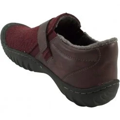 JBU Blakely Slip On Casual Shoes - Womens Wine -Rogan‘s Shoes shop JB JB17BLK WIN3