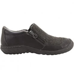 JBU Crimson Slip On Casual Shoes - Womens Black