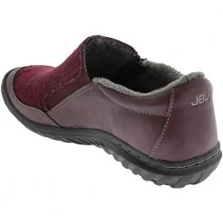 JBU Crimson Slip On Casual Shoes - Womens Wine -Rogan‘s Shoes shop JB JB18CR WIN3