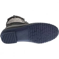 JBU Calgary Weather Ready Rubber Boots - Womens Black Python Navy -Rogan‘s Shoes shop JB JB19CGY BLK4