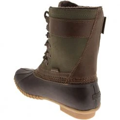 JBU Calgary Weather Ready Rubber Boots - Womens Army Green Brown -Rogan‘s Shoes shop JB JB19CGY GRN3