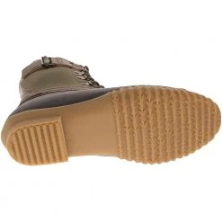 JBU Calgary Weather Ready Rubber Boots - Womens Army Green Brown -Rogan‘s Shoes shop JB JB19CGY GRN4