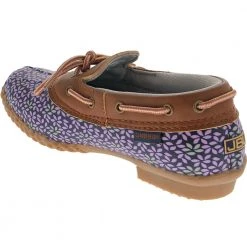 JBU Gwen Garden Ready Womens Duck Shoes Navy Lilac Ready -Rogan‘s Shoes shop JB JB19GGR NVY3