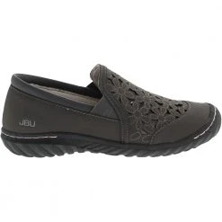 JBU Wildflower Moc Slipon Casual Shoes - Womens Charcoal