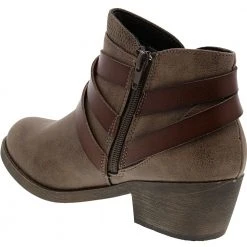 Jellypop Bessie Ankle Boots - Womens Brown -Rogan‘s Shoes shop JP BESSIE BRN3