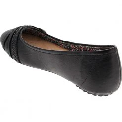 Jellypop Jassinda Slip On Casual Shoes - Womens Black -Rogan‘s Shoes shop JP JASSINDA BLK3