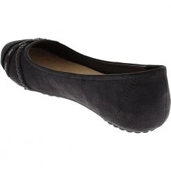 Jellypop Justin Slip On Casual Shoes - Womens Black -Rogan‘s Shoes shop JP JUSTIN BLK3
