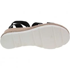 Jellypop Mercedes Sandals - Womens Black -Rogan‘s Shoes shop JP MERCEDES BLK4