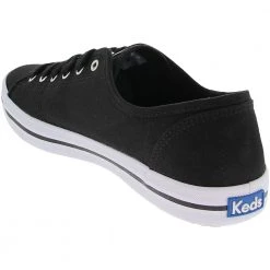 Keds Kickstart Lifestyle Shoes - Womens Black White -Rogan‘s Shoes shop KD WF54682 BWH3