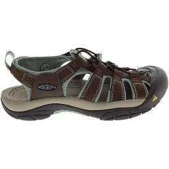 KEEN Newport H2 Outdoor Sandals - Womens Brown Light Blue