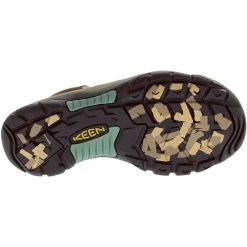 KEEN Newport H2 Outdoor Sandals - Womens Brown Light Blue -Rogan‘s Shoes shop KE 1003481 BRN4