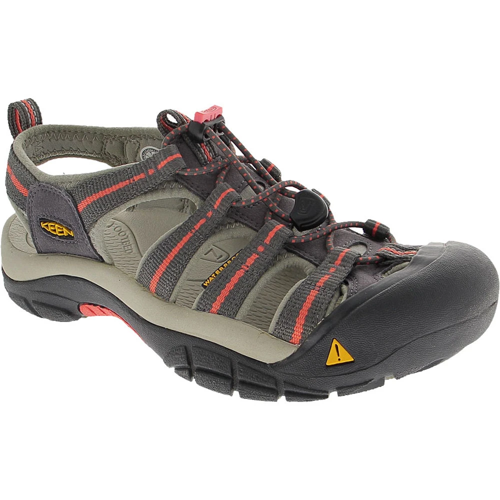 KEEN Newport H2 Outdoor Sandals - Womens Magnet Hot Coral 2 KEEN Newport H2 Outdoor Sandals - Womens Magnet Hot Coral - Image 2