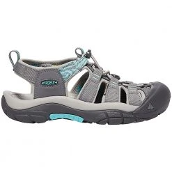 KEEN Newport H2 Outdoor Sandals - Womens Steel Grey Blue Turquoise