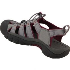 KEEN Newport H2 Outdoor Sandals - Womens Steel Grey Blue Turquoise -Rogan‘s Shoes shop KE 1003481 GRY3