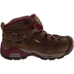 KEEN Utility Boots KEEN Utility Detroit Xt Mid Wmns Safety Toe Work Boots - Womens Black Olive