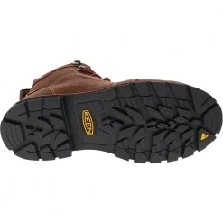KEEN Utility Boots KEEN Utility Seattle H2O Safety Toe Work Boots - Womens Gingerbread Black -Rogan‘s Shoes shop KE 1022085 BRN4