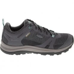 KEEN Terradora 2 Wp Waterproof Hiking Shoes - Womens Steel Grey Ocean Wave