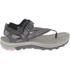 KEEN Terradora 2 Toe Outdoor Sandals - Womens Dark Grey Dawn Pink