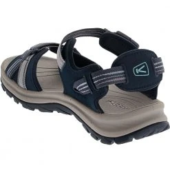 KEEN Terradora 2 Open Outdoor Sandals - Womens Navy Light Blue -Rogan‘s Shoes shop KE 1022449 NVY3