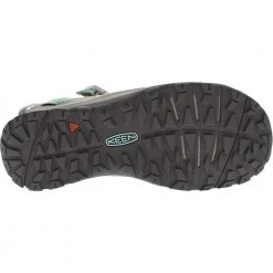 KEEN Terradora 2 Open Outdoor Sandals - Womens Light Gray Ocean Wave -Rogan‘s Shoes shop KE 1022449 SIL4