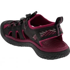 KEEN Solr Sandal Water Sandals - Womens Raspberry Wine Black -Rogan‘s Shoes shop KE 1022454 XPK3